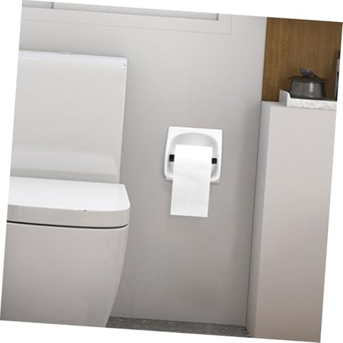 HEALLILY 3pcs Spring Loaded Toilet Tissue Holder Replacement 1