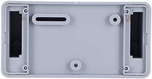 Enforose Paper Towel Holder Wall Mounted with Storage Shelf Grey