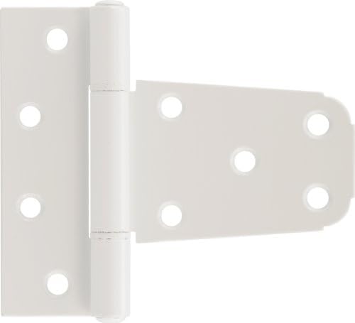 853353 Vinyl Fence Gate Hinge - Aluminum - White 1-Pack