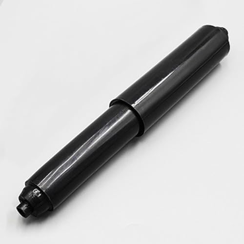 Worparsen Plastic Toilet Paper Holder Replacement Adjustable Black