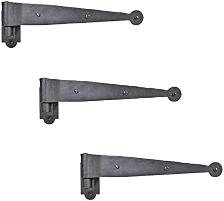 Renovators Supply Black Offset Pintle Hinge Pack of 3