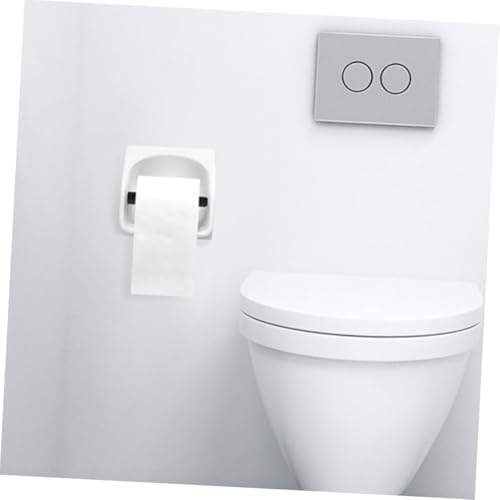 Mobestech Toilet Paper Holder Spring Rods for Modern Bathrooms