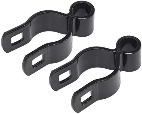 1 38 x 58 Black Female Gate Hinges Pack of 2