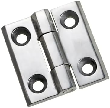 Furniture Hardware 304 Stainless Steel Cabinet Door Hinge 60x60x6mm 1Pcs