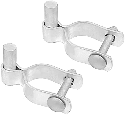 Aiwaiufu 2 Pack Chain Link Gate Post Hinge