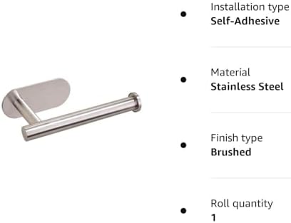 Serguio Rogetti Toilet Roll Holder Self Adhesive 1