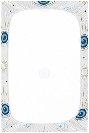 Magic Evil Eye Crib Sheets Pack N Play Set