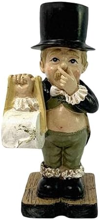 Funny Toilet Paper Holder Stand with Modern Style Figurine