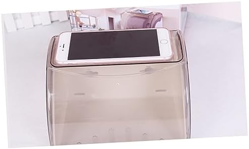 DOITOOL Waterproof Toilet Paper Holder with Phone Key Storage 1