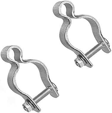 Wulankd 2 Pack 2-38 Inch Gate Hinge with Nuts and Bolts