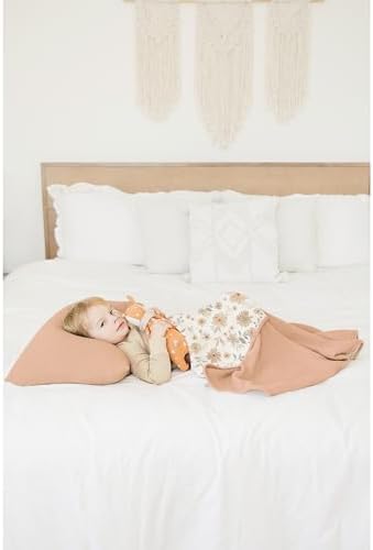 Konssy Muslin Blanket 40x36 100 Cotton Swaddling Wrap for Baby