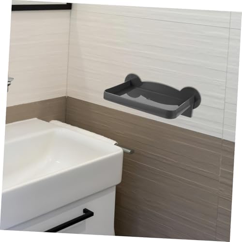 Fixoshee Wall Mounted Toilet Paper Holder with Shelf