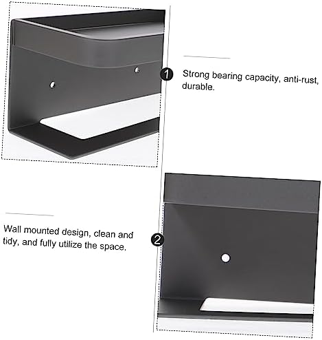 DIYEAH Wall-Mounted Toilet Paper Holder with Shelf