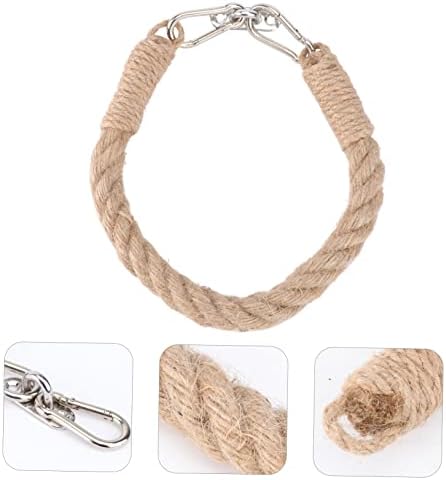 EXHUMKY 1pc Creative Rope Toilet Paper Holder Rustic Bathroom Decor