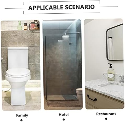 MAGICLULU Wall Mount Toilet Paper Holder with Storage Shelf