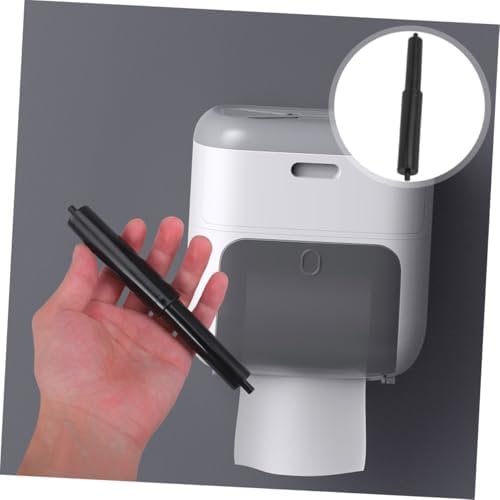 Sturdy Metal Toilet Paper Holder with Springloaded Rod