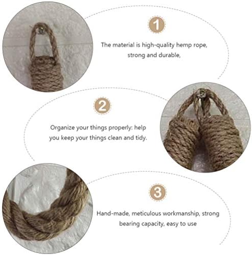 Cabilock Rope Toilet Paper Holder - Handmade No Metal Easy Install