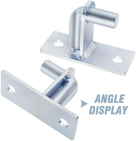 4Pcs Wall Mount Gate Hinges for Fences Barns Sheds
