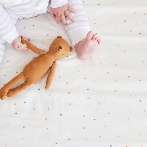 Organic Crib Sheet Set GOTS Certified Soft Safe for Babies