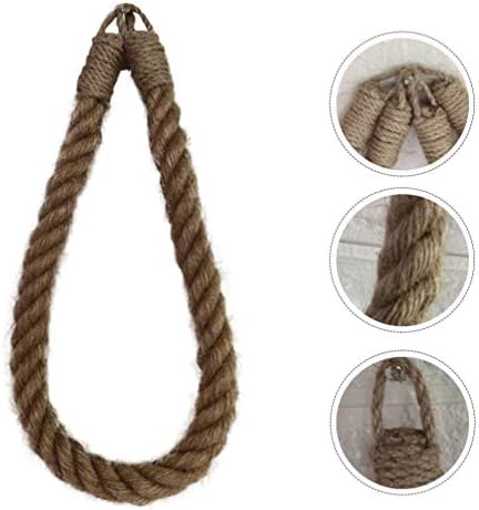 Cabilock Rope Toilet Paper Holder - Handmade No Metal Easy Install