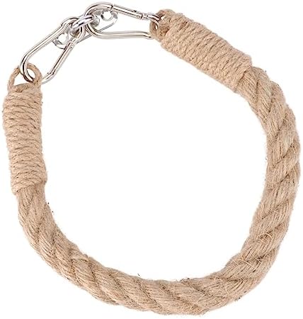 EXHUMKY 1pc Creative Rope Toilet Paper Holder Rustic Bathroom Decor