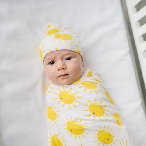 Little Sleepies Swaddle Hat Set Soft Bamboo Fabric 1