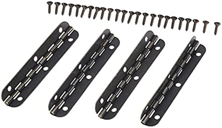 SORECI 4Pcs Gate Hinges 65x15mm Door Luggage Hinges with Screws