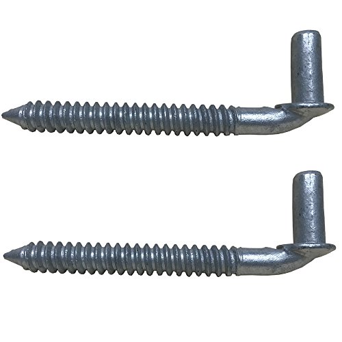 LA Ornamental 58 Chain Link Lag Bolt Gate Hinge