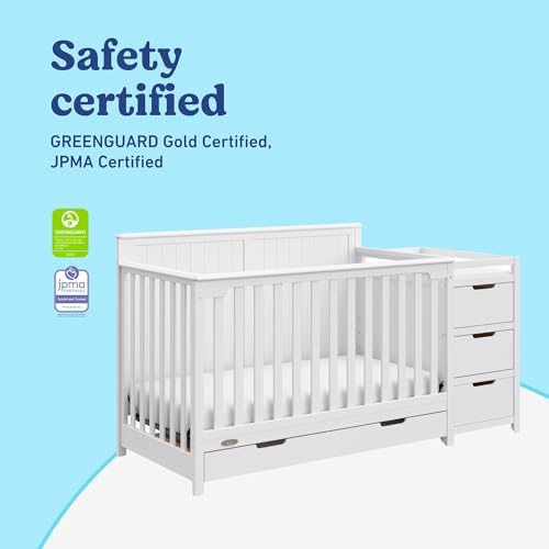 Graco Hadley 4-in-1 Convertible Crib Changer