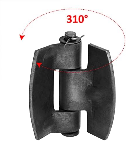 4 Pack Heavy Duty Weldable Hinges 4 x 4 Steel