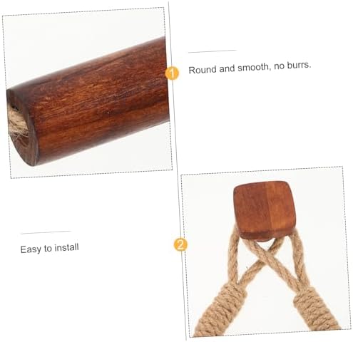 PartyKindom Rustic Toilet Paper Holder