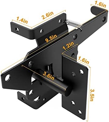WINSOON Stainless Steel Self Closing Gate Hardware Kit