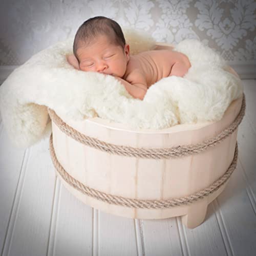 HUAHOO Premium Baby Sheepskin Rug 25ft x 35ft