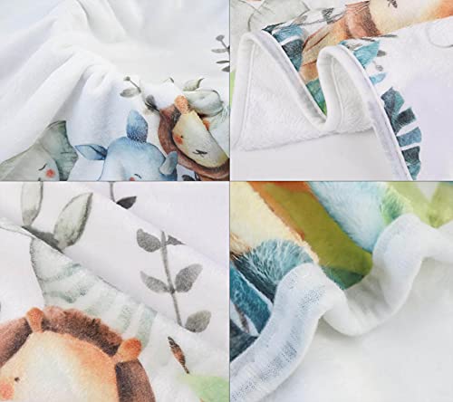 Ckewfaz Popfavors Safari Baby Growth Chart Blanket