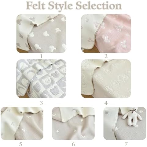 Custom Baby Blanket with Name 100 Cotton Toddler Bed Throw