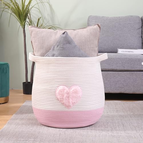 Cotton Rope Basket for Kids Room Storage 177x169