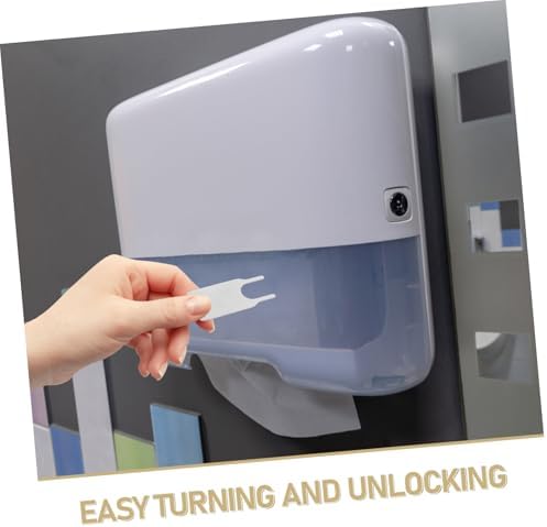 Cabilock Tissue Box Key Silver Metal Dispenser
