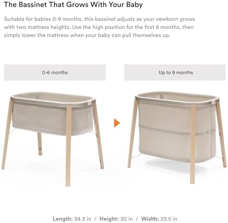 Stokke Snoozi Bassinet with Firm Mattress