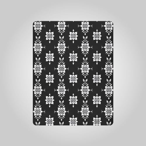 Wassud Simple Flower Crib Sheets for Boys Girls