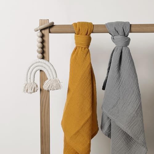 LYRICHOM Muslin Swaddling Blankets 5 Pack