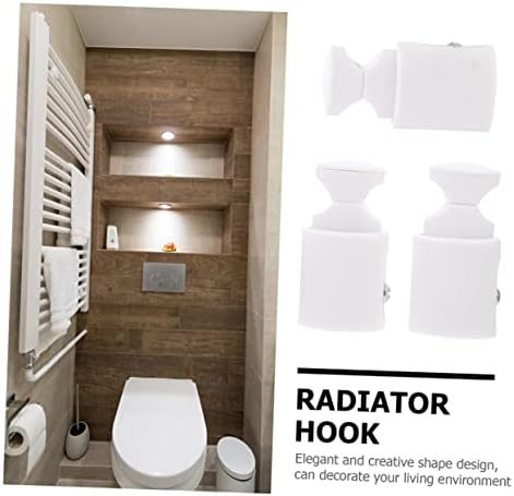 Vaguelly 3pcs Plastic Radiator Hooks
