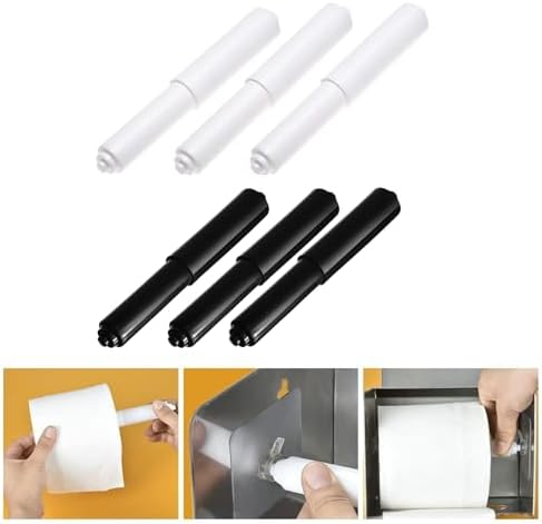 Fcnjsao 3pcs Toilet Paper Holder Rollers 110-165mm