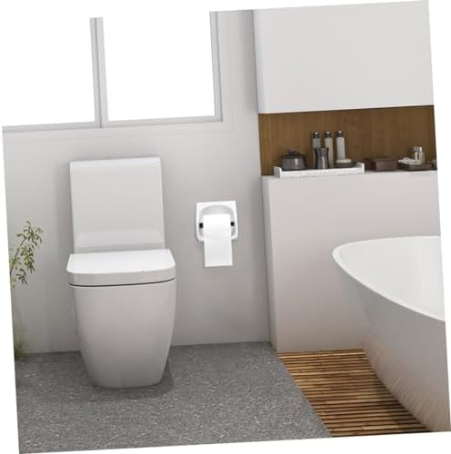 HEALLILY 2pcs Plastic Toilet Paper Holder Roller