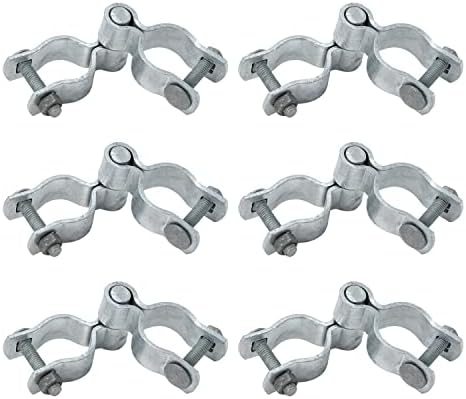 VIVIDA 1-38 Chain Link Gate Hinge Kit 6 Set 1