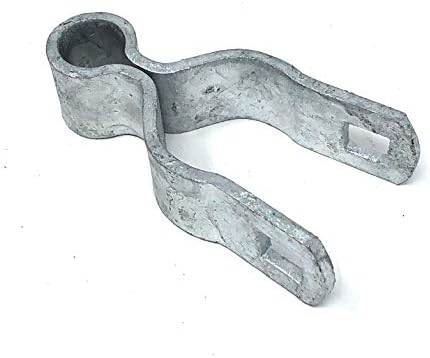 Pressed Steel Chain Link Fence Frame Hinge wBolt - 2 Sets Pack