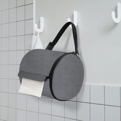 Hsqqdc Toilet Paper Holder Waterproof Portable Camping Tissue Storage Bag