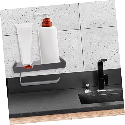 Cabilock Wall Mounted Toilet Paper Holder with Storage Shelf 1