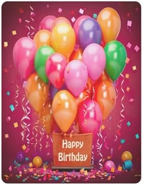 Happy Birthday Balloons Crib Sheets Set