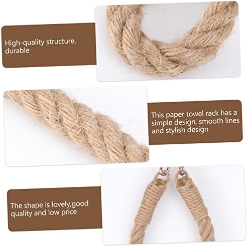 Creative Rope Bathroom Paper Holder Durable Tissue Organizer
