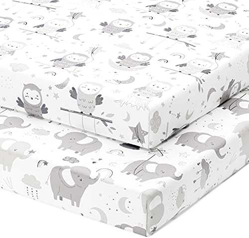 Joey Joan Mini Crib Sheets Fitted 24x38 1